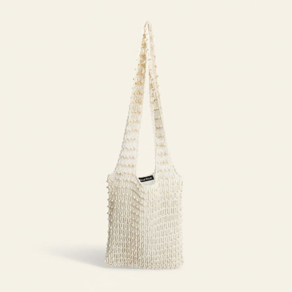 DAY IN DAY OUT SHOULDER BAG | FAIR TRADE | WHITE