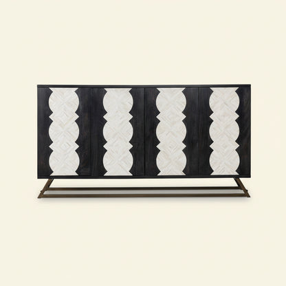 Commerce And Market - Moroccan Modern Credenza - Black