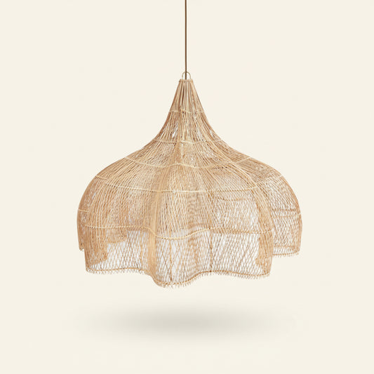 WHIPPED PENDANT SHADE | NATURAL | XXL