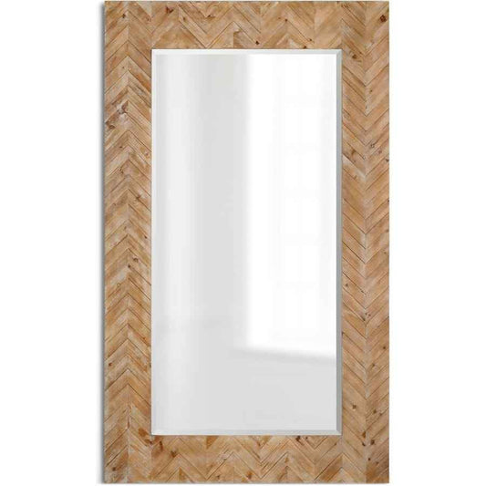 DEMETRIA OVERSIZED WOODEN MIRROR