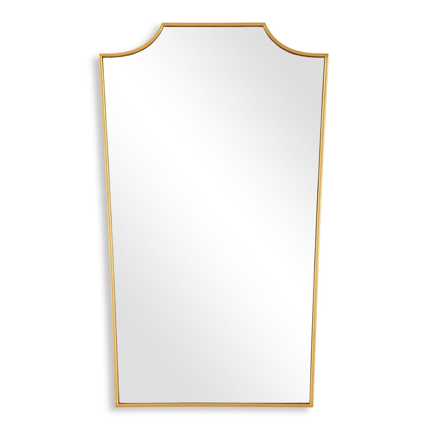 DEMURE ANTIQUE GOLD VANITY MIRROR