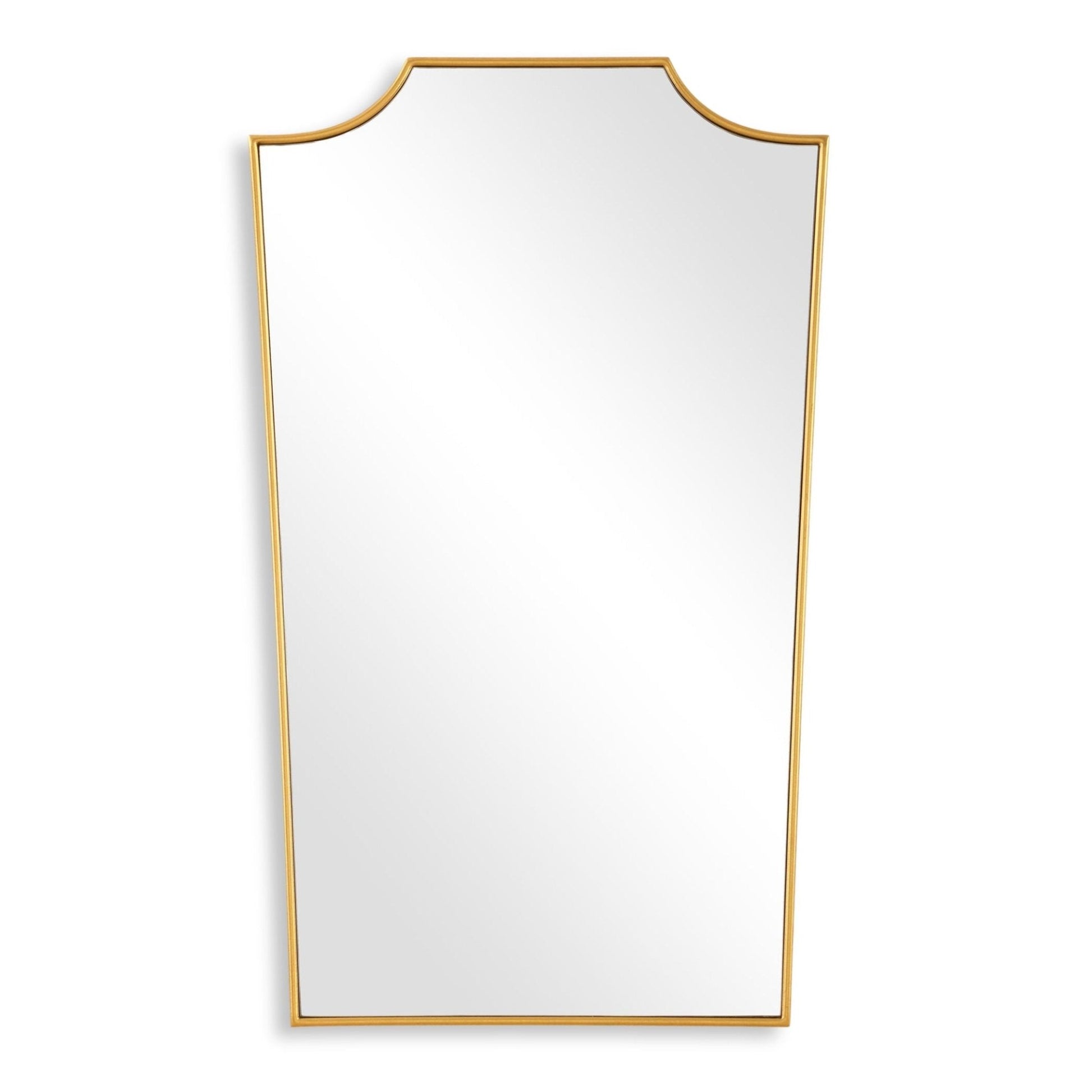DEMURE ANTIQUE GOLD VANITY MIRROR