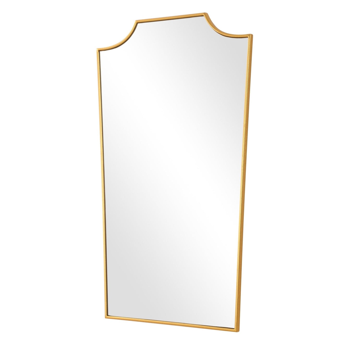 DEMURE ANTIQUE GOLD VANITY MIRROR
