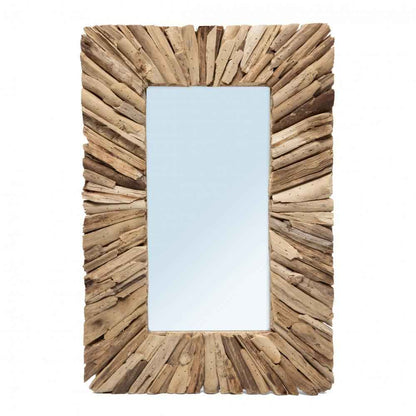 DRIFTWOOD RECTANGULAR MIRROR | NATURAL