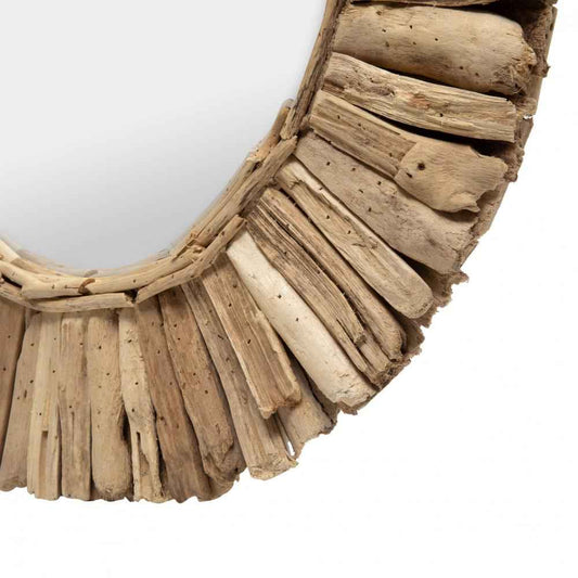 DRIFTWOOD ROUND MIRROR | NATURAL