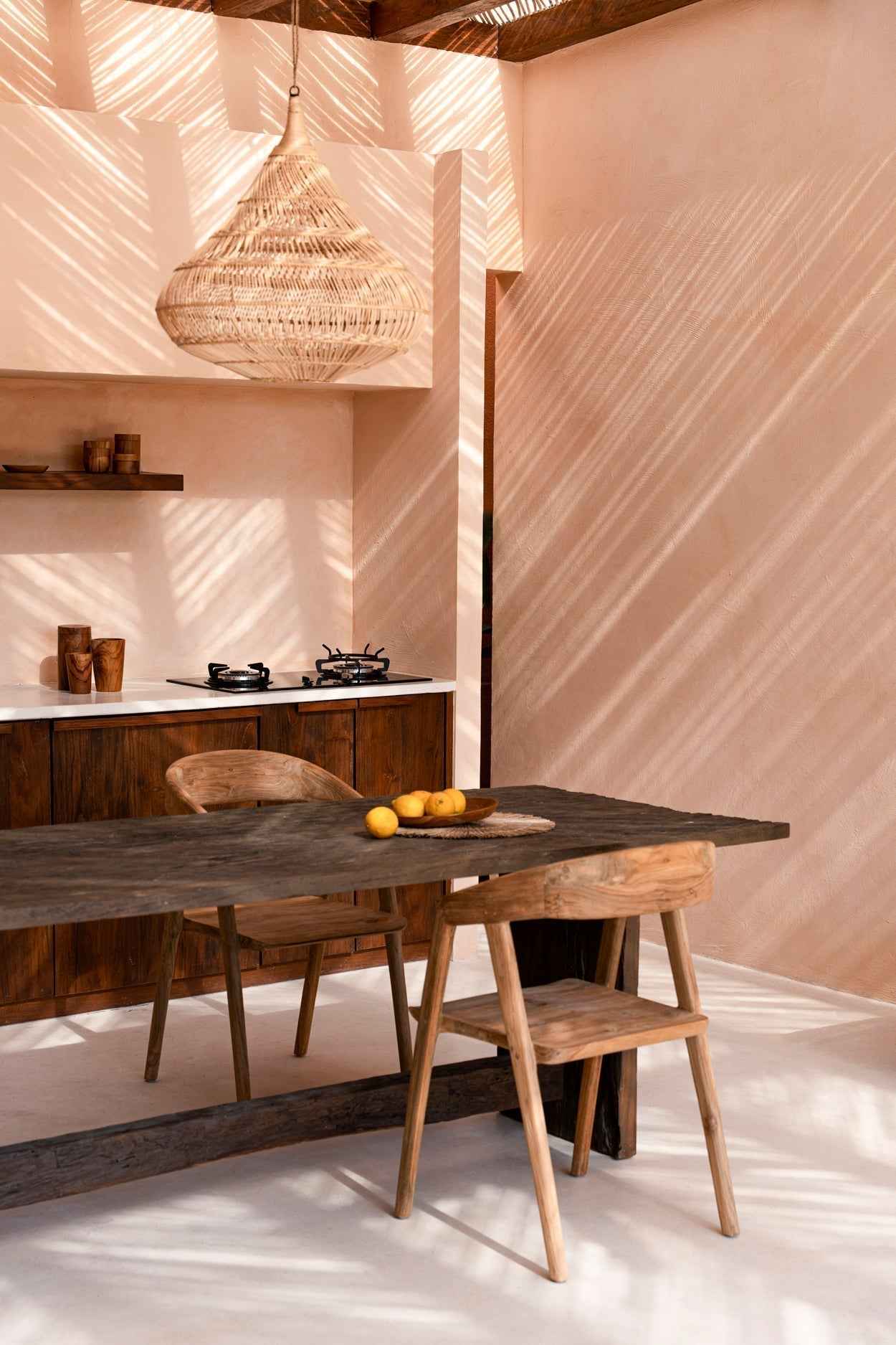 DROP PENDANT SHADE | NATURAL | LARGE