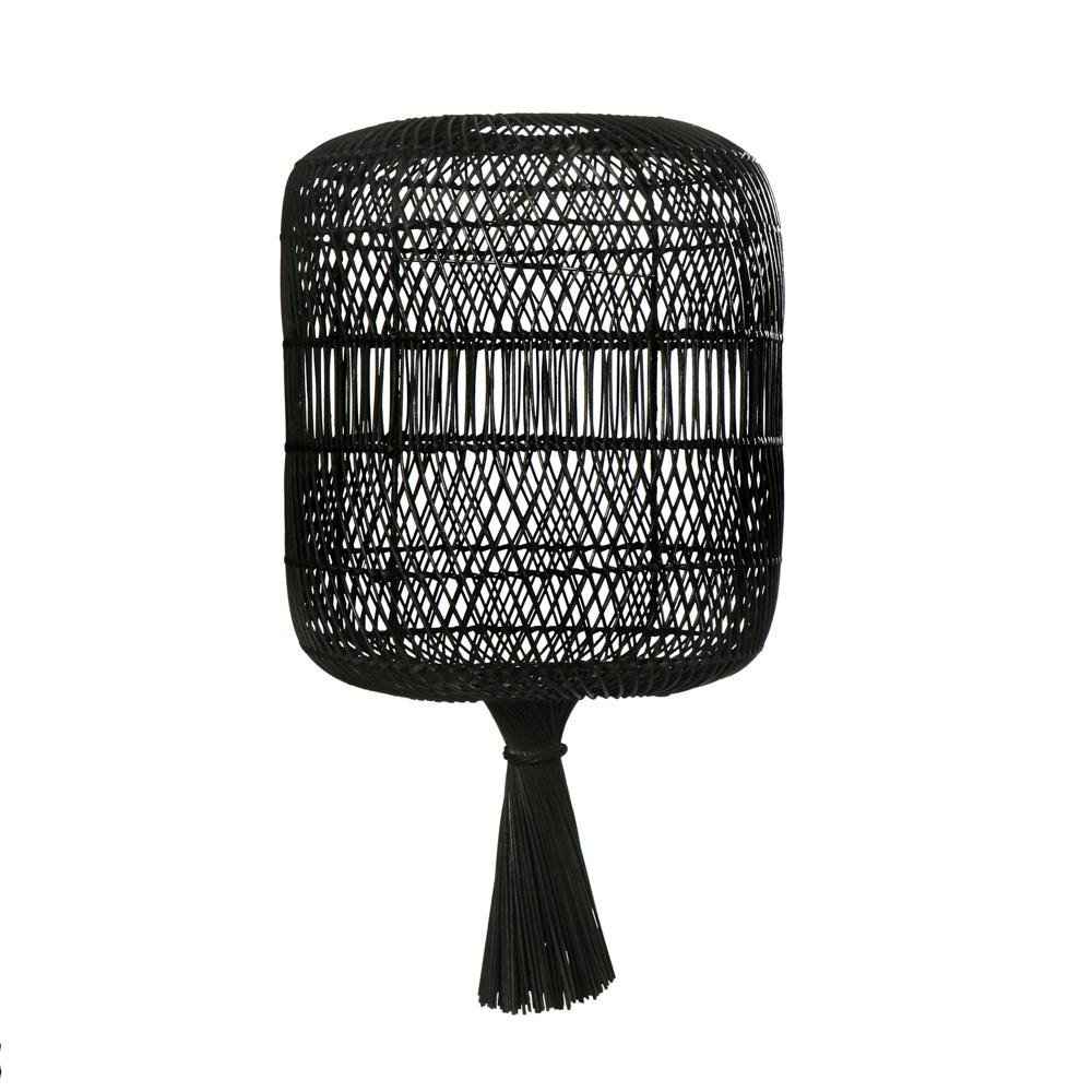 DUMPLING LAMP SHADE | FLOOR OR PENDANT | BLACK