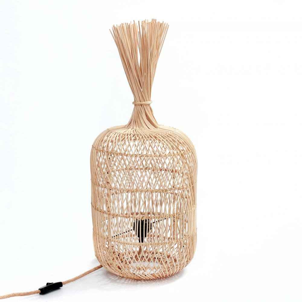 DUMPLING LAMP SHADE | FLOOR OR PENDANT | NATURAL