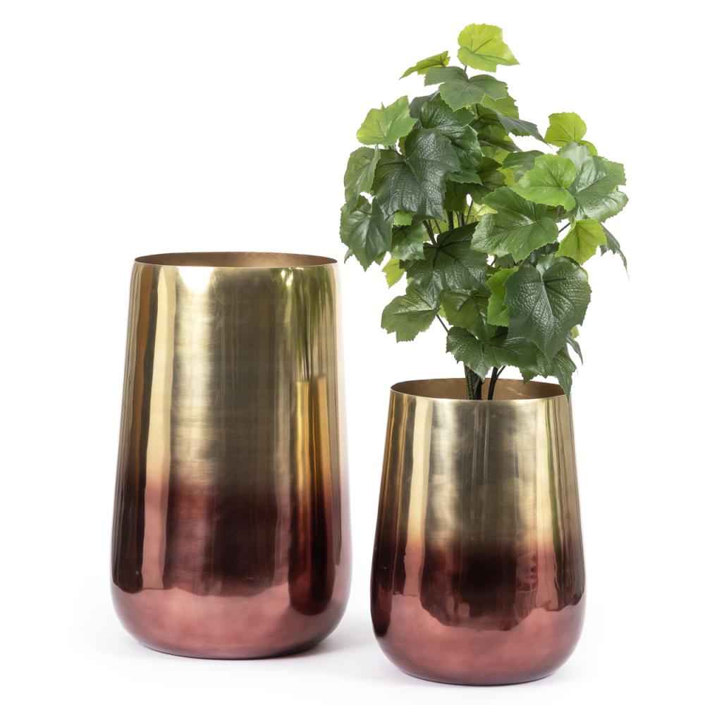 DUO TONE PLANTER | BRASS | 2 SIZES