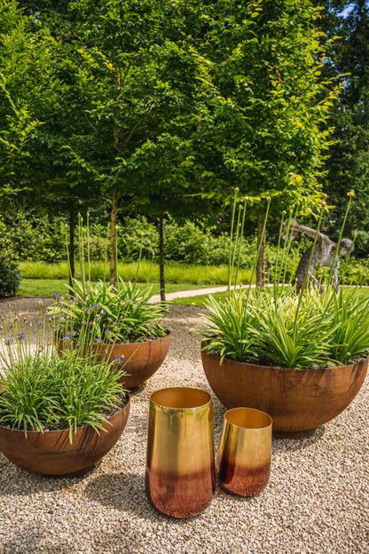 DUO TONE PLANTER | BRASS | 2 SIZES
