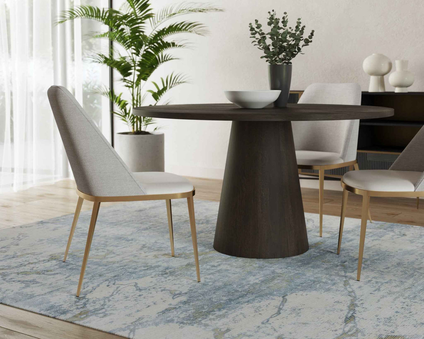 ELINA 54"ROUND DINING TABLE
