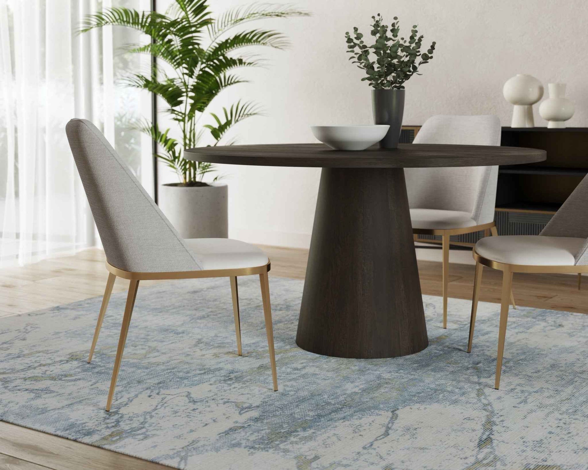 ELINA 54"ROUND DINING TABLE