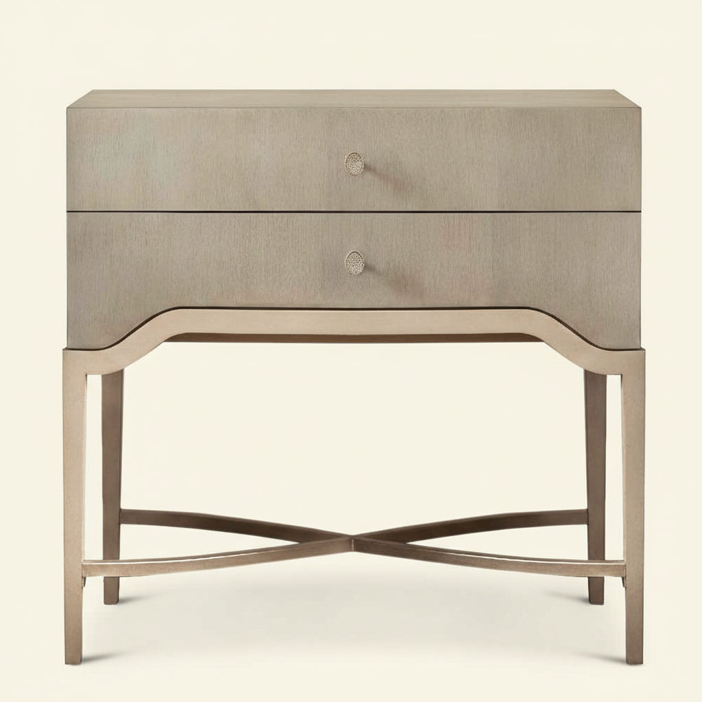 ELIXER TWO DRAWER NIGHTSTAND