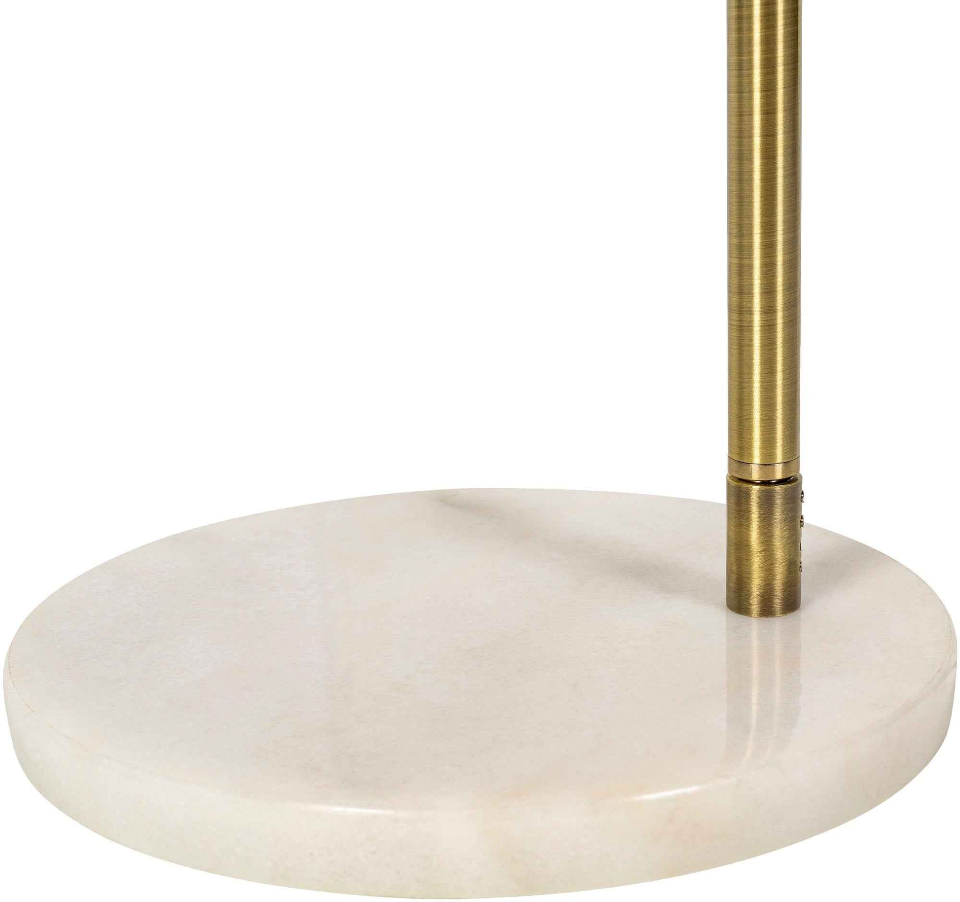 ETHAN FLOOR LAMP: BRASS