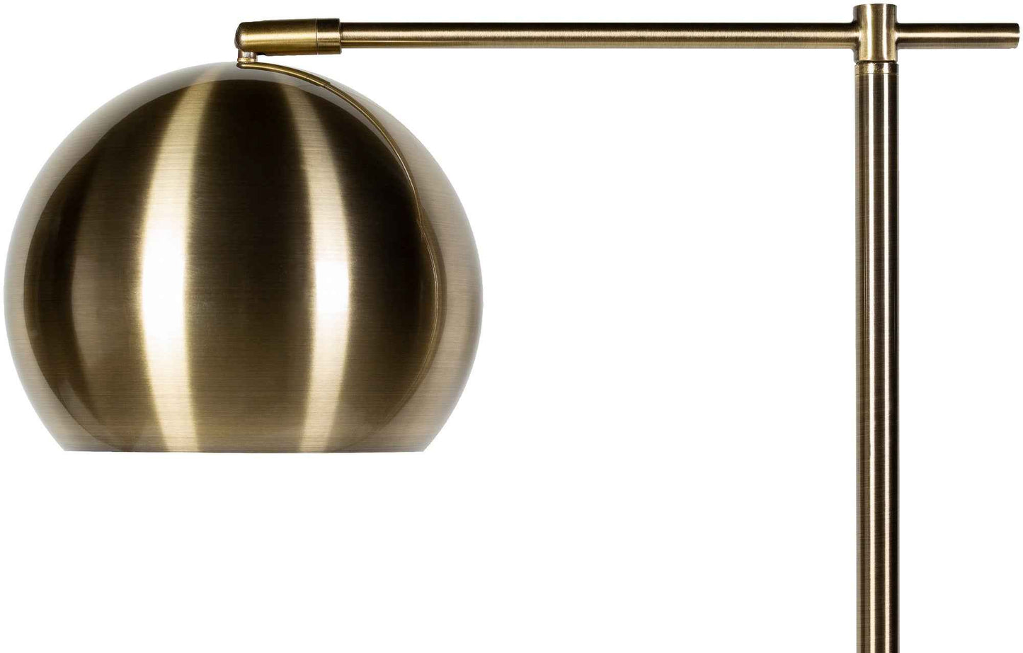 ETHAN FLOOR LAMP: BRASS