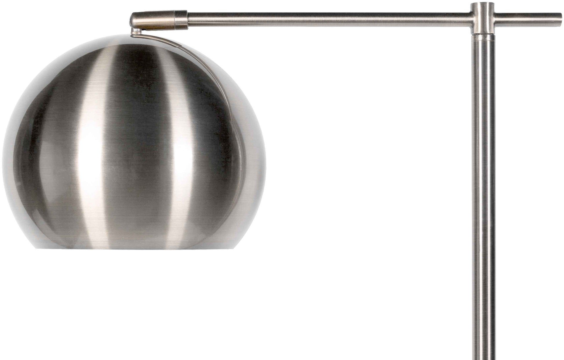 ETHAN FLOOR LAMP: POLISHED NICKEL