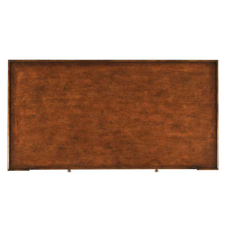 Evelyn Dark Timber Desk