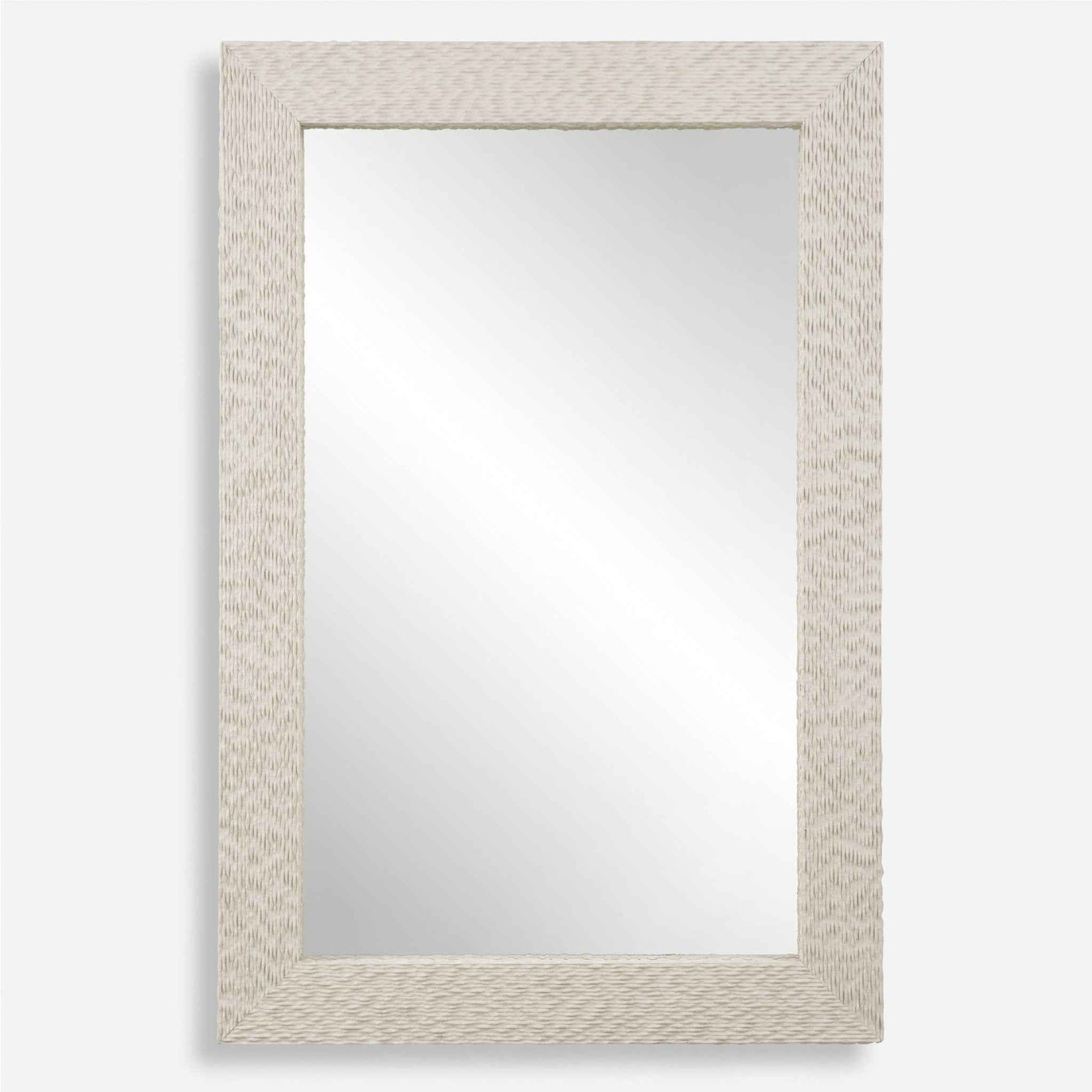EVERETT IVORY STONE MIRROR