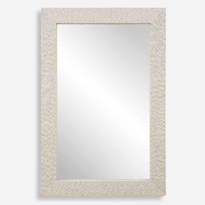 EVERETT IVORY STONE MIRROR