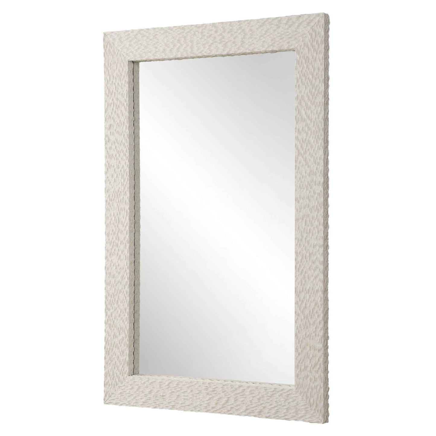 EVERETT IVORY STONE MIRROR