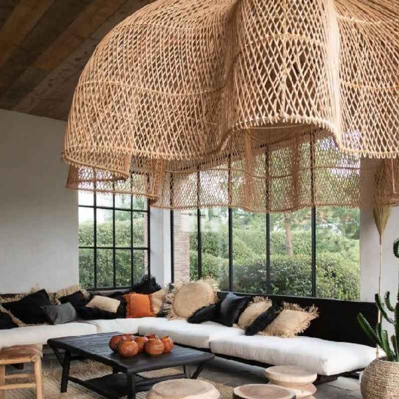 WHIPPED PENDANT SHADE | NATURAL | XXL