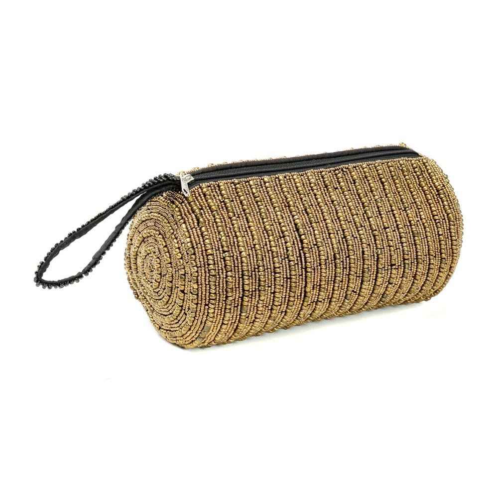 FAIR TRADE CLUTCH | GOLD