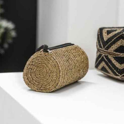 FAIR TRADE CLUTCH | GOLD