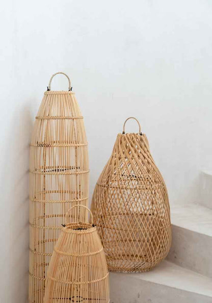 FISH TRAP PENDANT | NATURAL | LARGE