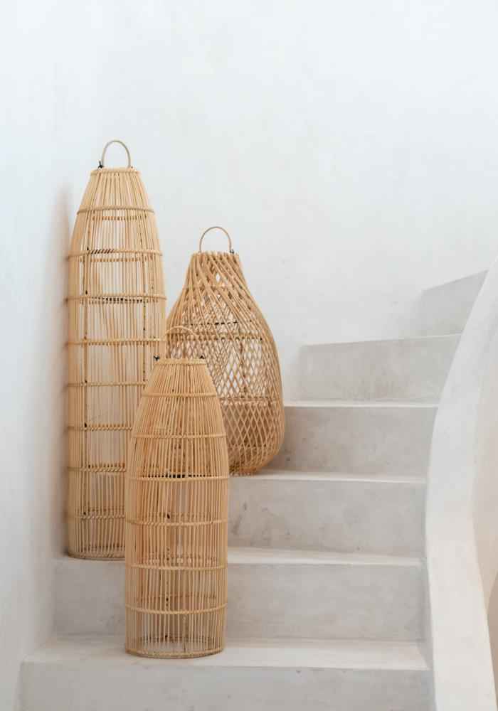 FISH TRAP PENDANT | NATURAL | MEDIUM