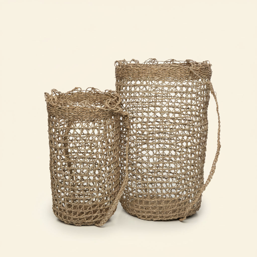 FISHERMAN BASKETS | NATURAL | SET OF 2