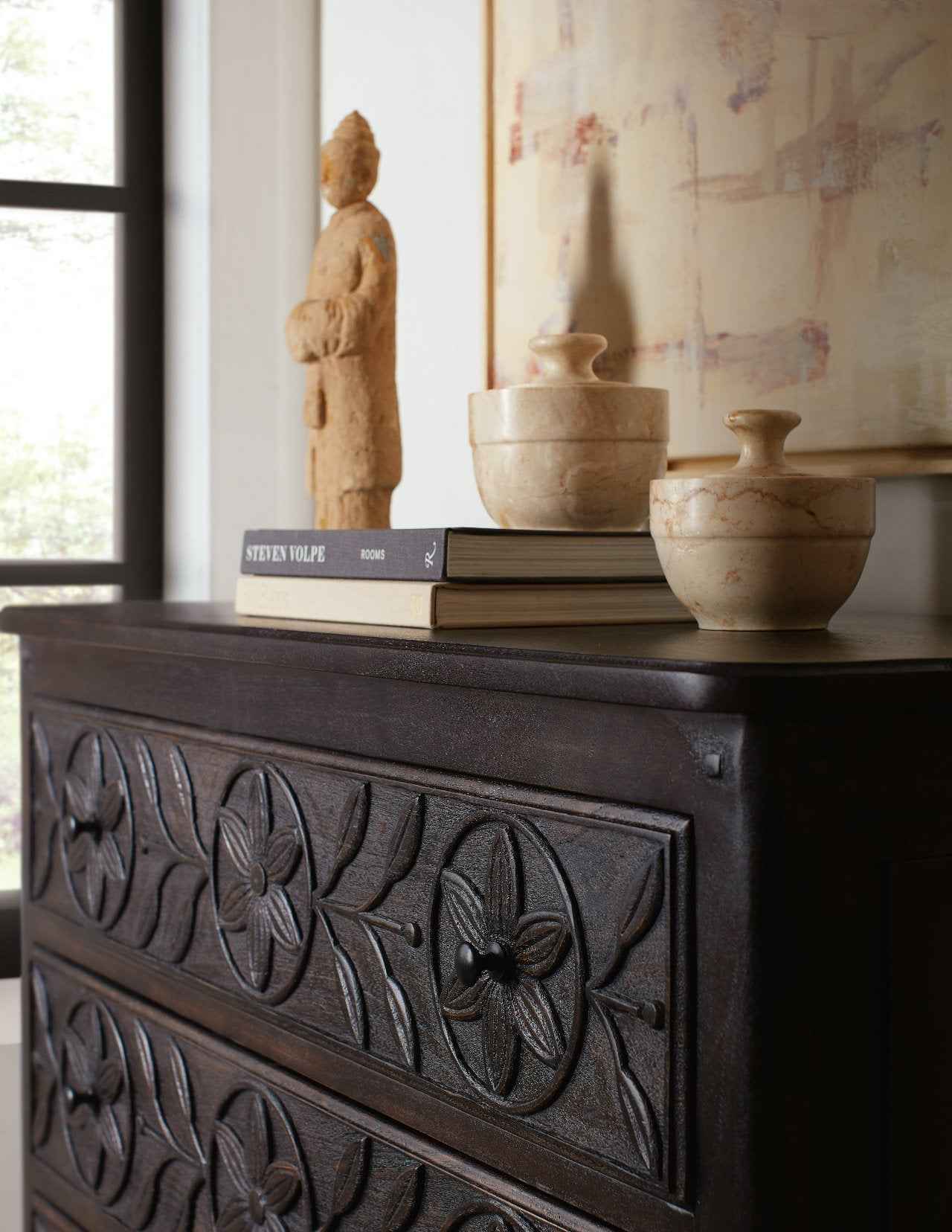 FLORA THREE-DRAWER CHEST