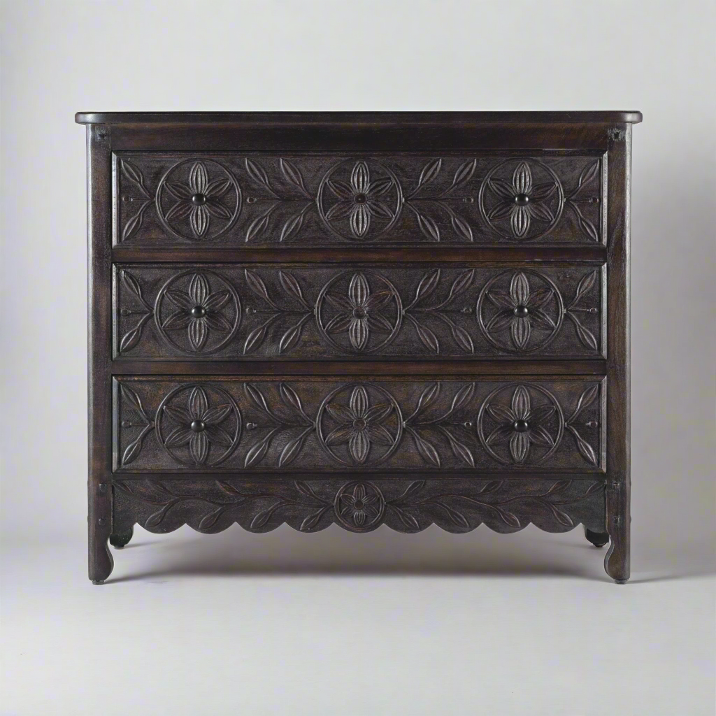 FLORA THREE-DRAWER CHEST