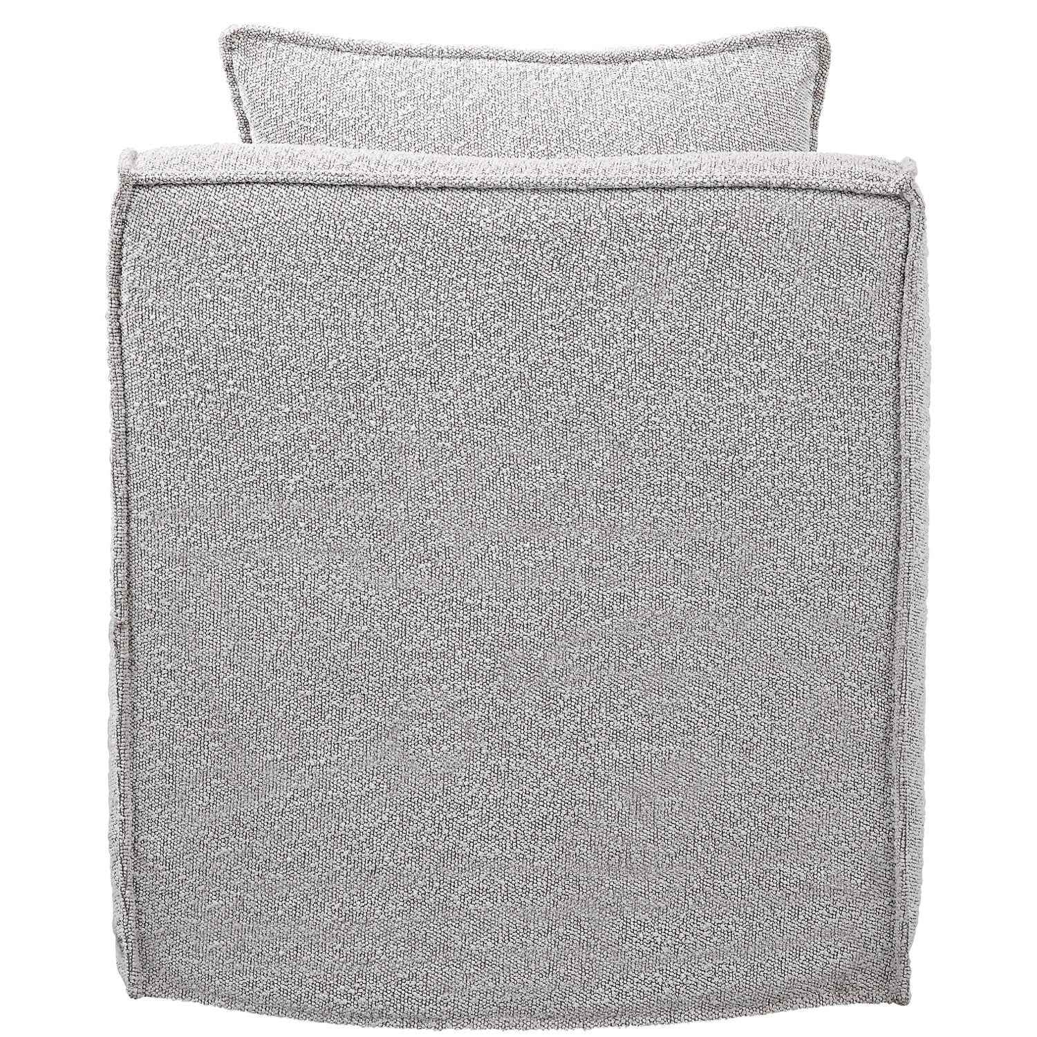 FONTANA IVORY-GREY BOUCLE SWIVEL CHAIR