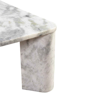 FRAGMENT RAJ GREY MARBLE COFFEE TABLE