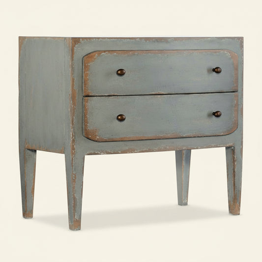 FRENCH MARKET NIGHTSTAND: VINTAGE GREY