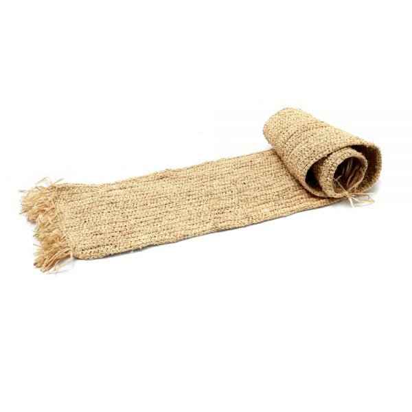 FRINGE RAFFIA TABLE RUNNER