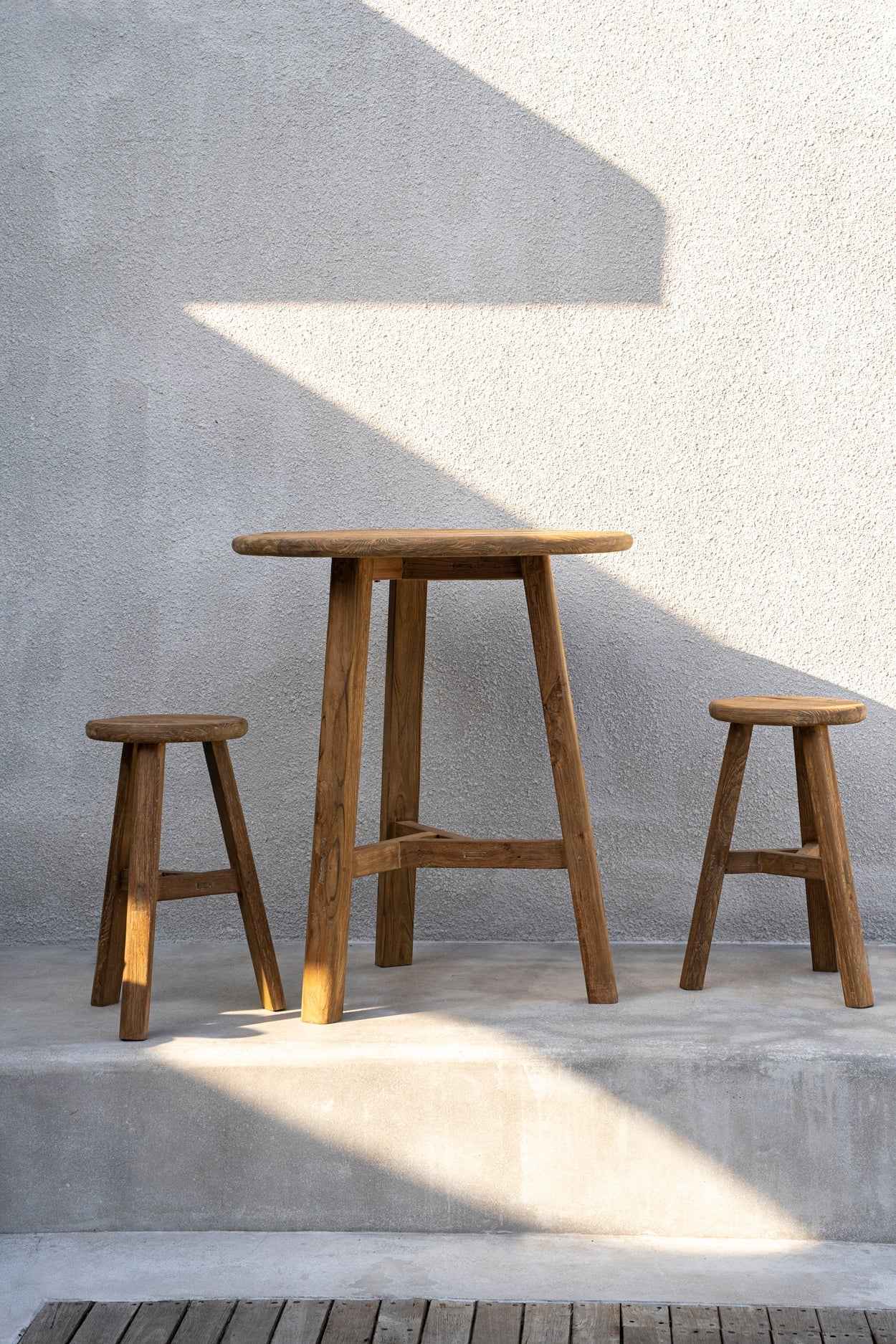 FUSUMA BAR STOOL | RECLAIMED TEAK | IN-OUTDOORS