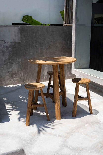 FUSUMA BAR STOOL | RECLAIMED TEAK | IN-OUTDOORS