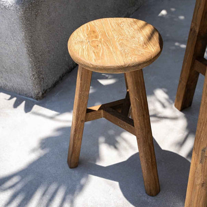 FUSUMA BAR STOOL | RECLAIMED TEAK | IN-OUTDOORS