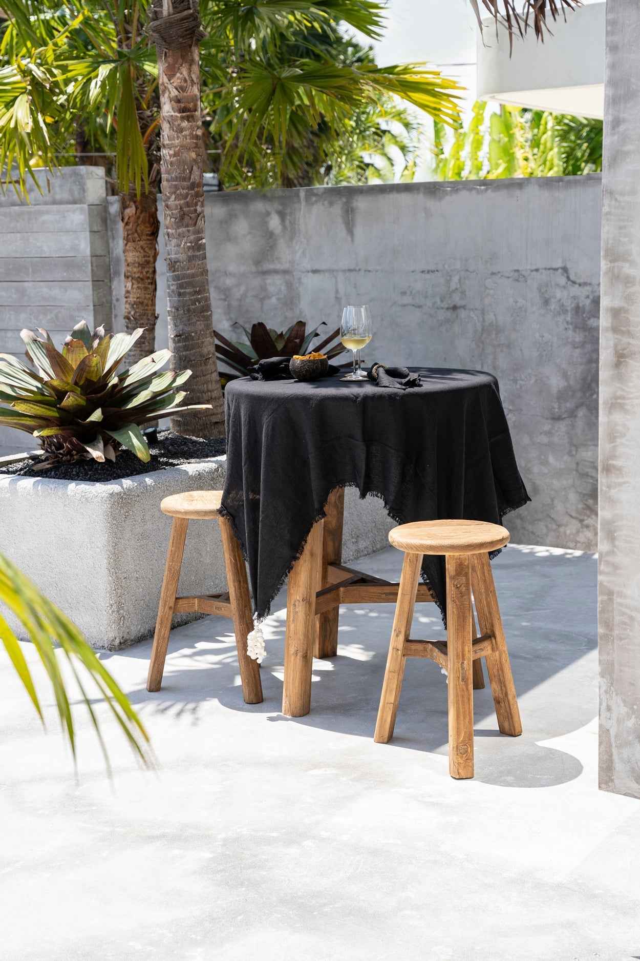 FUSUMA BAR STOOL | RECLAIMED TEAK | IN-OUTDOORS