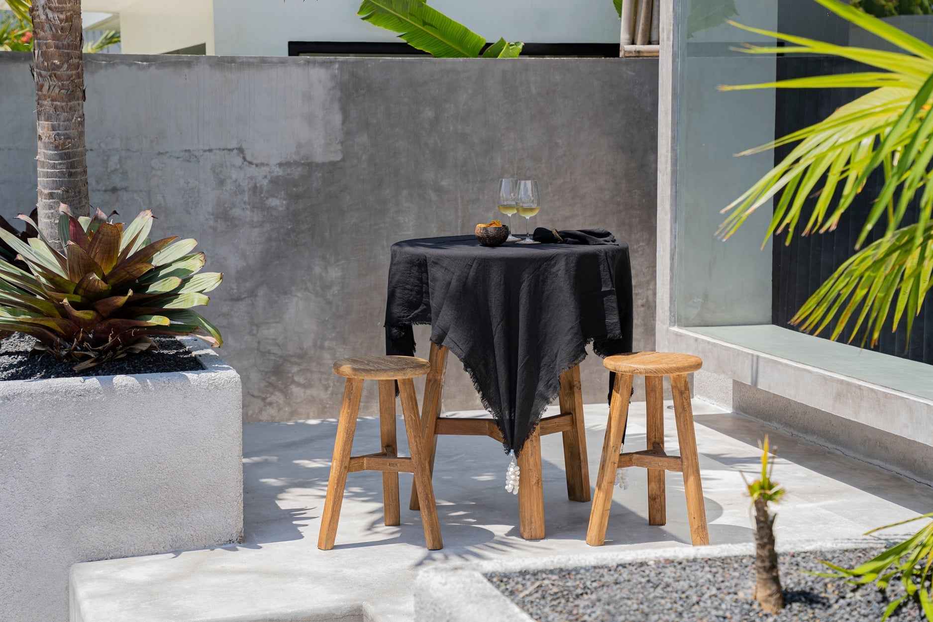FUSUMA BAR STOOL | RECLAIMED TEAK | IN-OUTDOORS