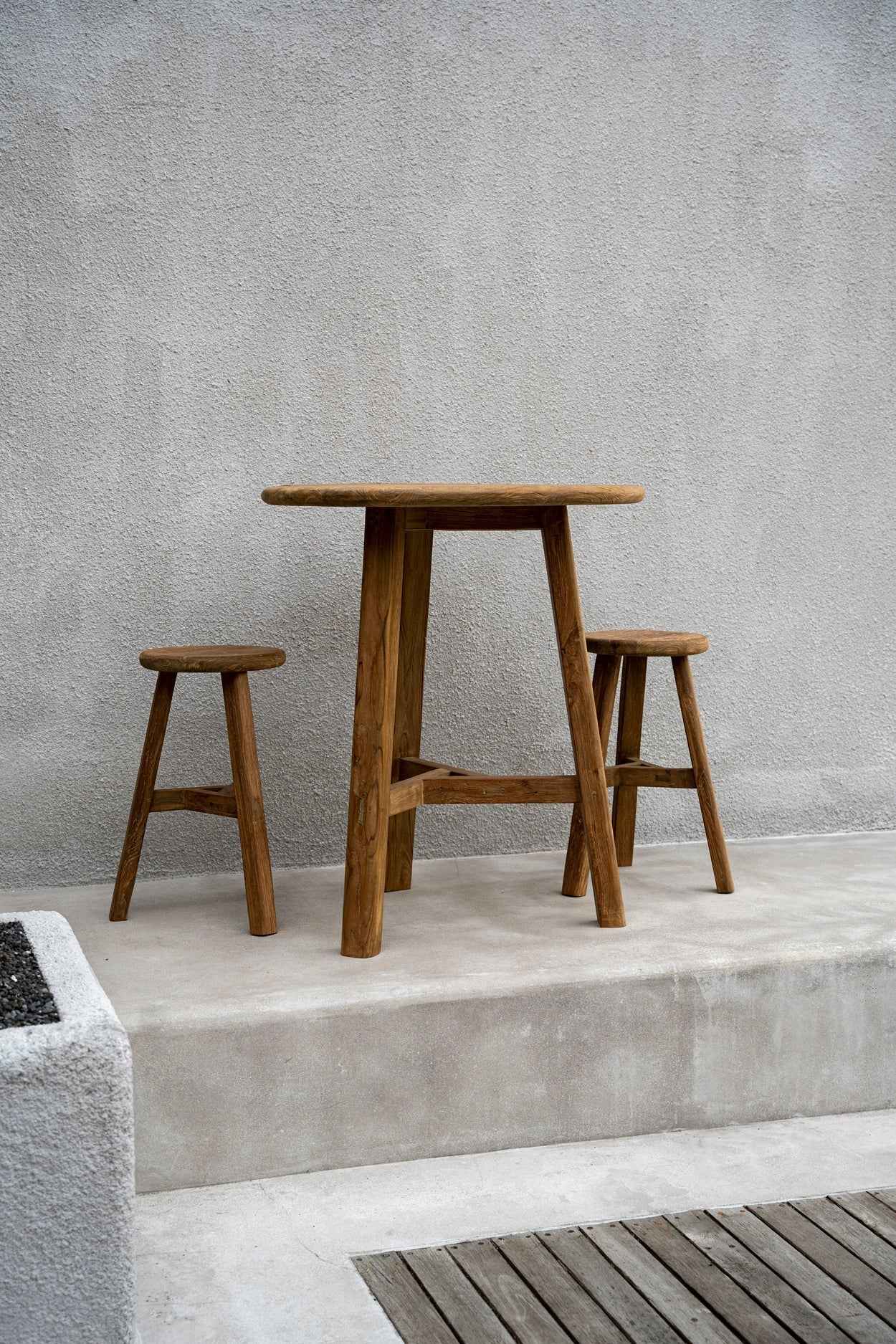 FUSUMA BAR STOOL | RECLAIMED TEAK | IN-OUTDOORS