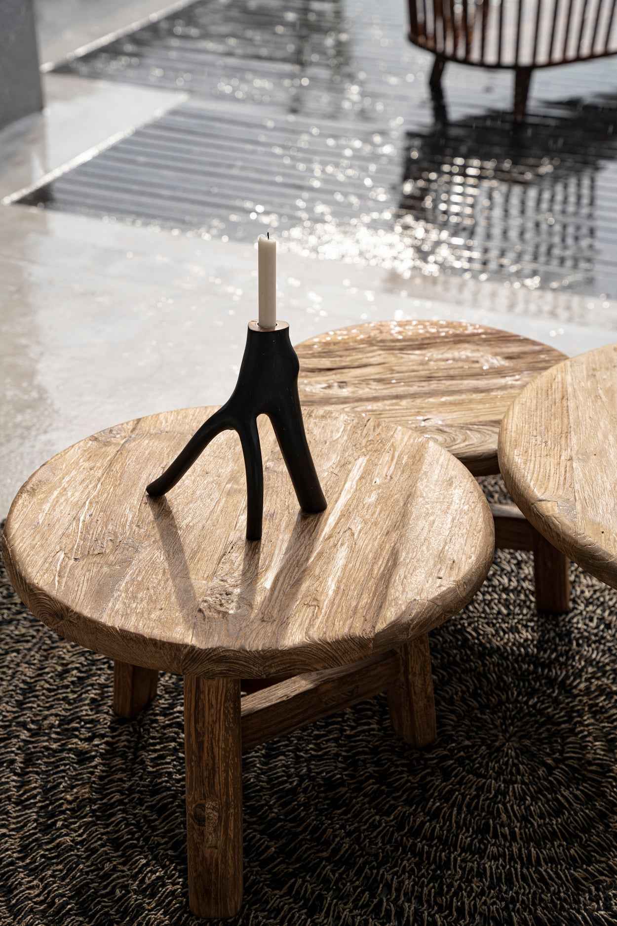 FUSUMA COFFEE TABLE | RECLAIMED TEAK | IN-OUTDOORS | 3 SIZES