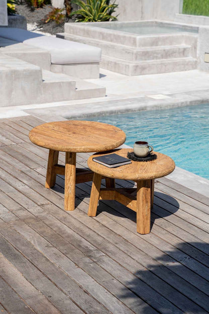 FUSUMA COFFEE TABLE | RECLAIMED TEAK | IN-OUTDOORS | 3 SIZES