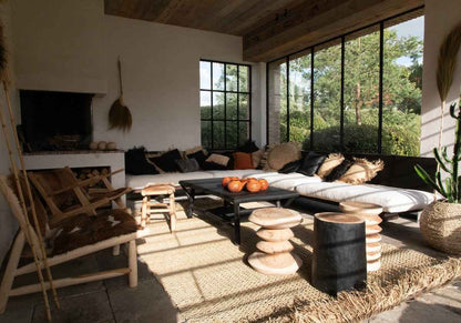 GALAPAGOS SIDE TABLE + STOOL | NATURAL