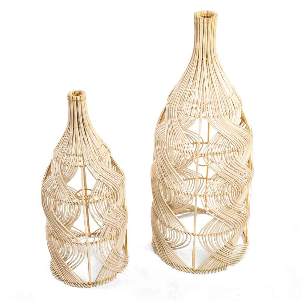 GARAFFA PENDANT + FLOOR LAMP SHADE | NATURAL | 2 SIZES