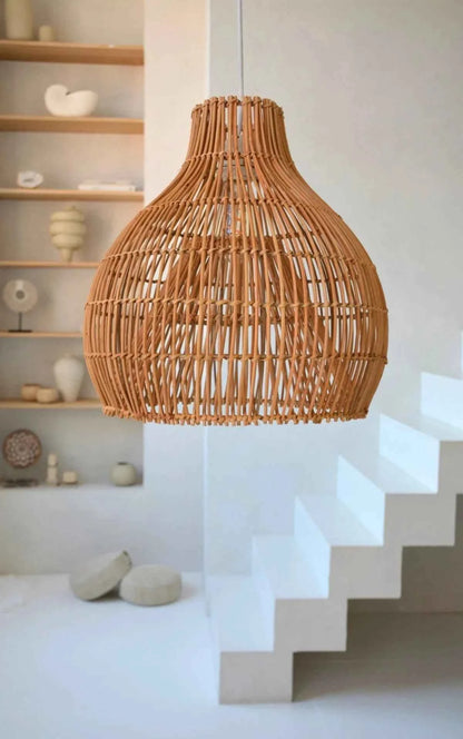 GILI PENDANT SHADE | NATURAL RATTAN