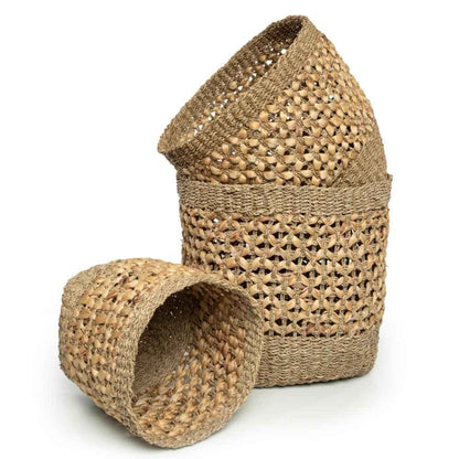 HALONG BAY BASKETS | NATURAL | SET OF 3