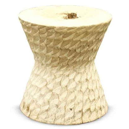 HAMMER STOOL + SIDE TABLE / NATURAL