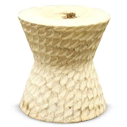 HAMMER STOOL + SIDE TABLE / NATURAL